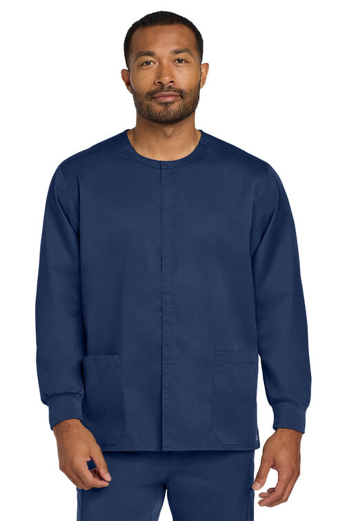 Wink® Unisex WorkFlex Snap-Front Scrub Jacket Wink® Unisex WorkFlex Snap-Front Scrub Jacket